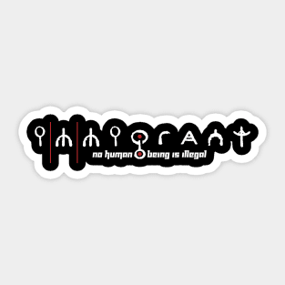 Immigrant Sticker